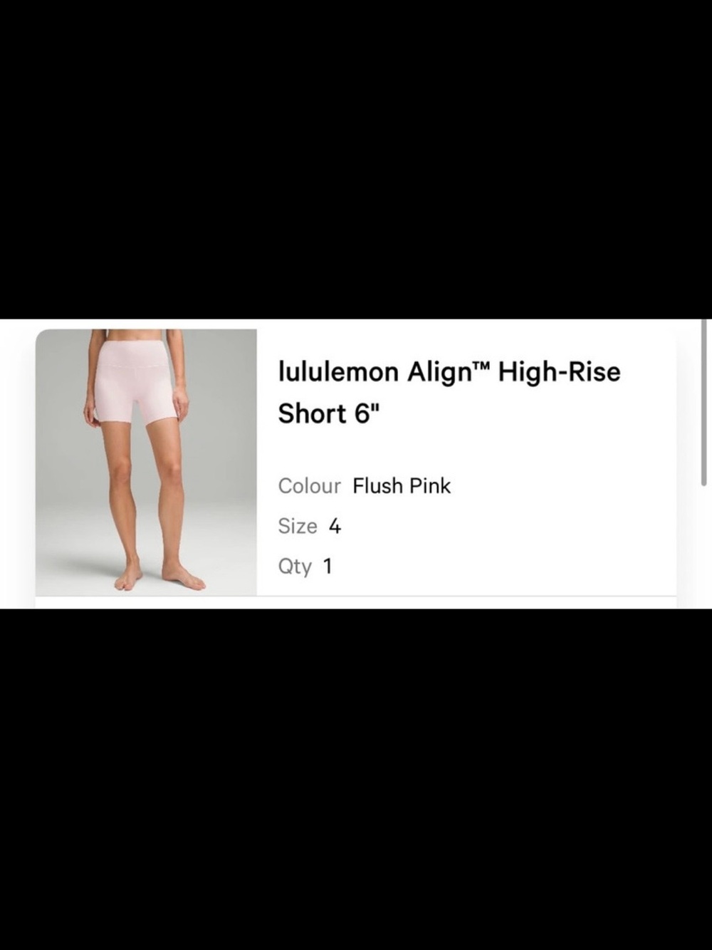 lululemon athletica Light Pink High-Rise Bike Shorts & Sports Bra Set - Picture 3 of 4